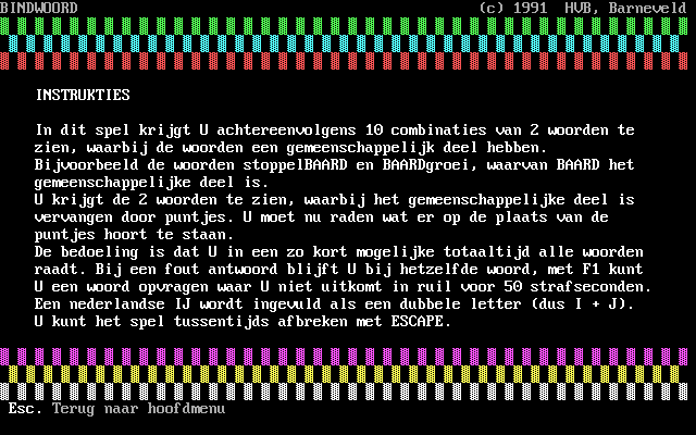 Bind-Woord