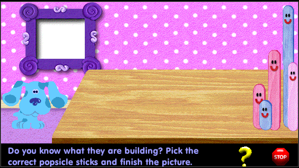 Blue's Clues: The Popsicle Stick Project