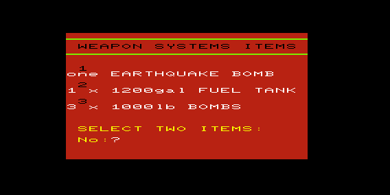 Bomber Mission