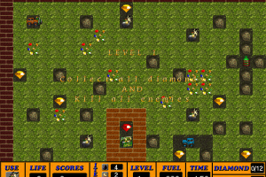 Bomberman vs Digger