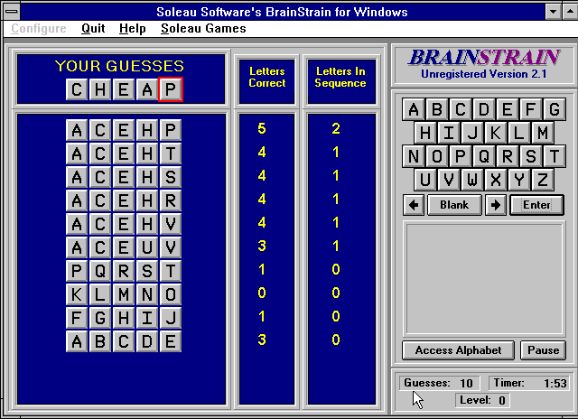 BrainStrain