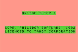 Bridge Tutor 1