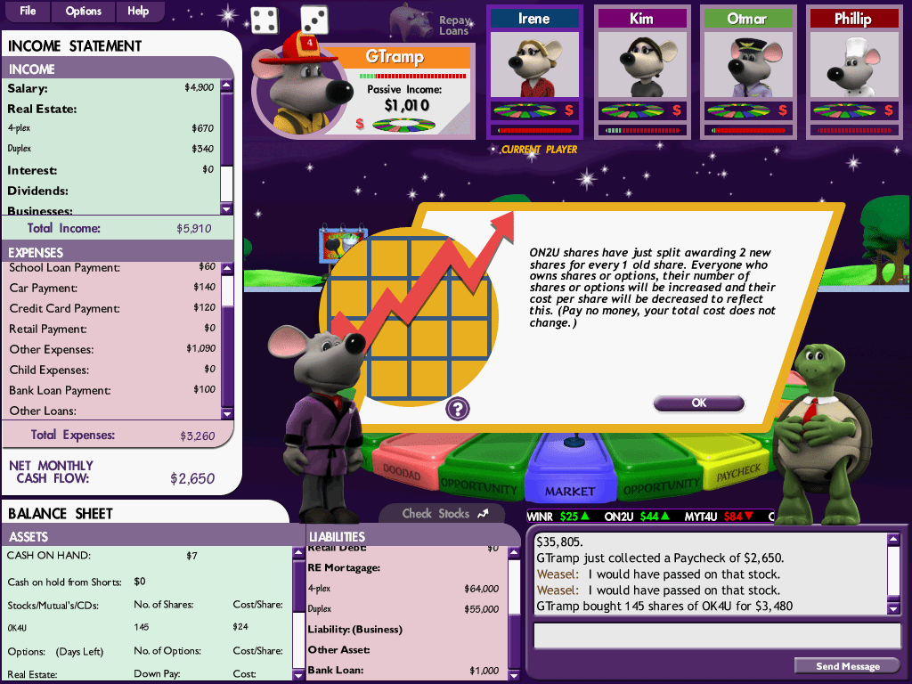 Ca$hflow 202: The E-Game