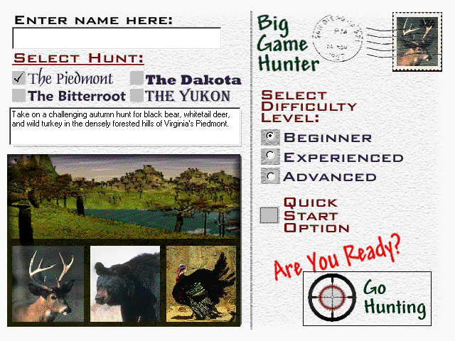 Cabela's Big Game Hunter