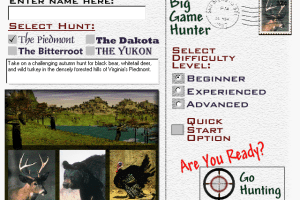 Cabela's Big Game Hunter