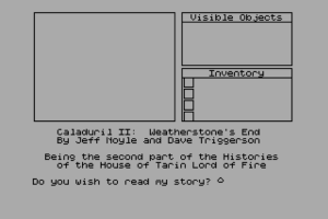 Caladuril 2: Weatherstone's End