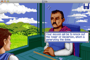 Captain Bible in Dome of Darkness