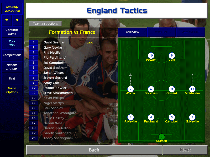 Championship Manager: Season 00/01