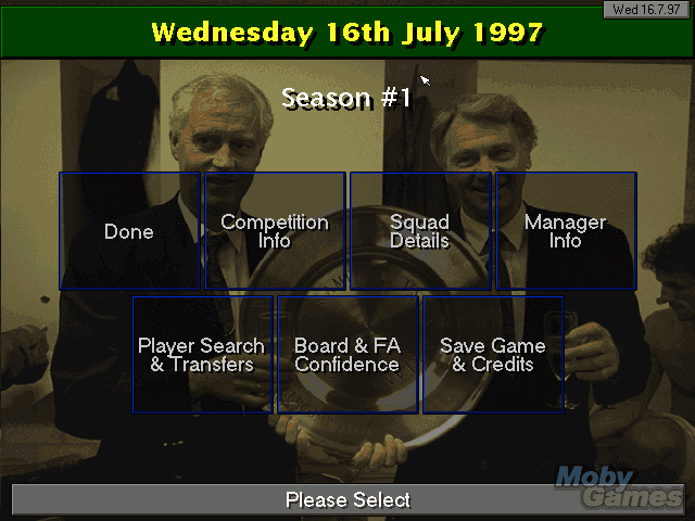 Championship Manager: Season 97/98
