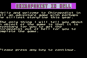 Chiropodist in Hell