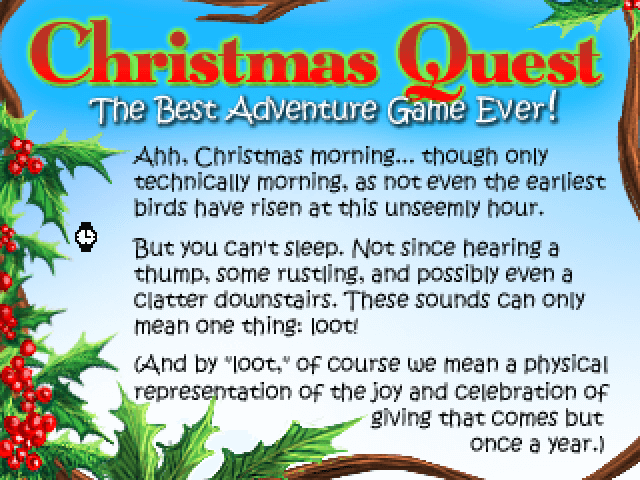 Christmas Quest: The Best Adventure Game Ever!