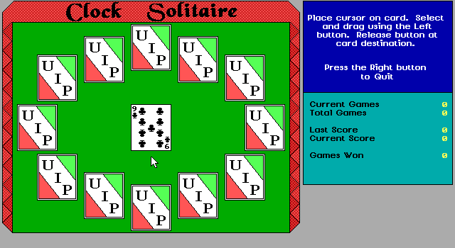 Clock Solitaire
