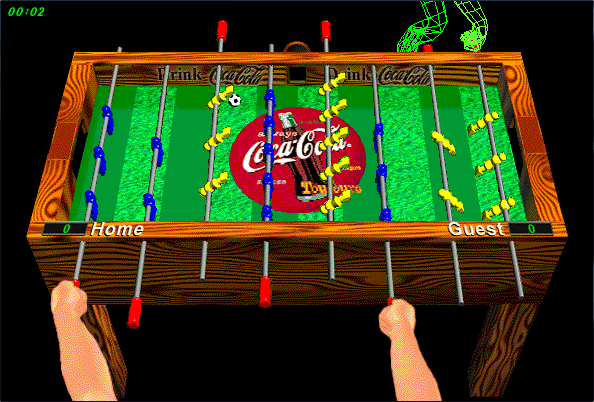 Coca-Cola's World Class Table Football Game