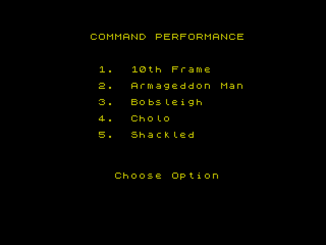 Command Performance