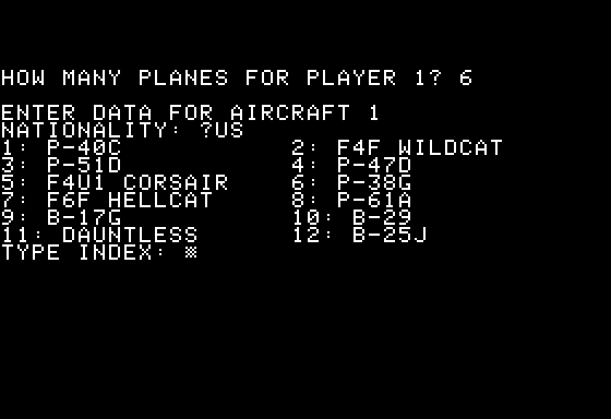 Computer Air Combat