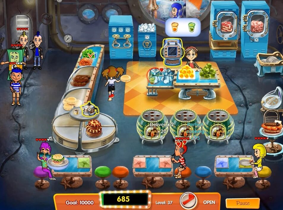 Cooking Dash 3: Thrills & Spills