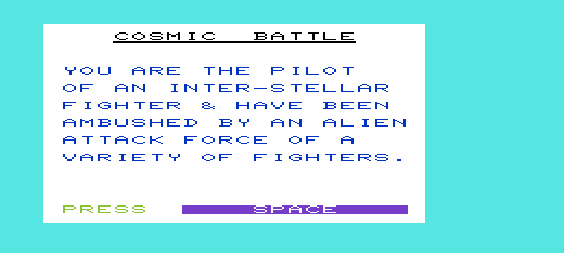 Cosmic Battle