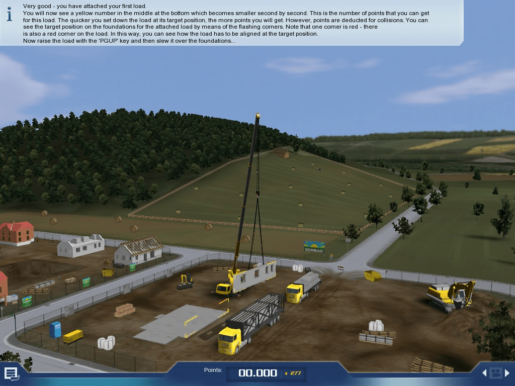Crane Simulator 2009