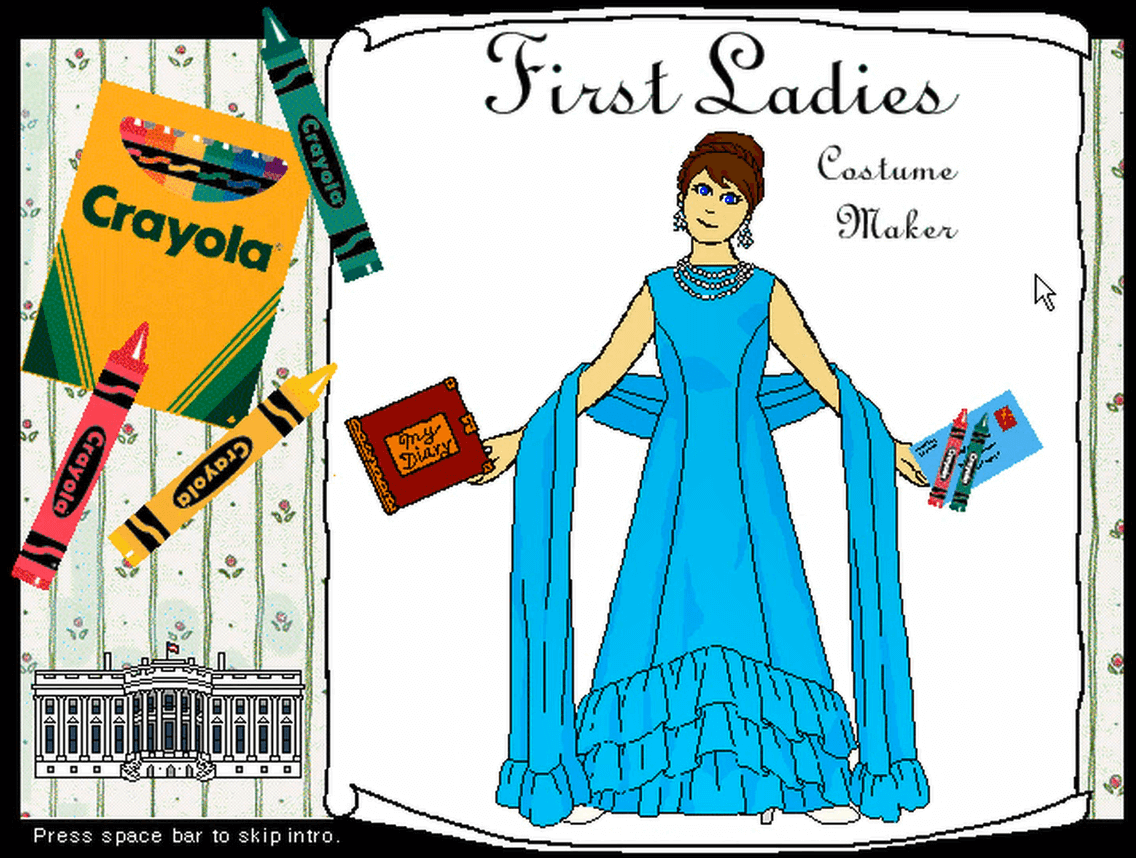 Crayola First Ladies Costume Maker