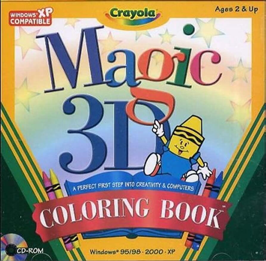 Crayola Magic 3D Coloring Book
