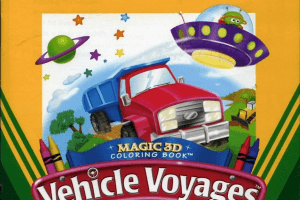 Crayola Magic 3D Coloring Book: Vehicle Voyages