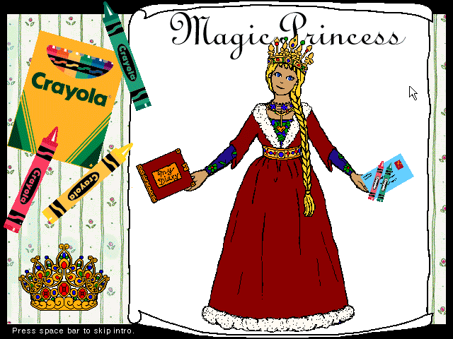 Crayola: Magic Princess Paper Doll Maker
