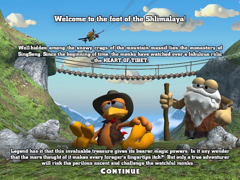 Crazy Chicken: Heart of Tibet