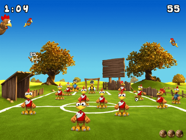 Crazy Chicken: Soccer