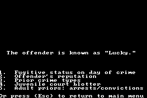 Crime and Punishment
