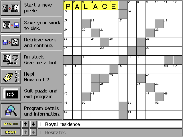 Crossword Challenge