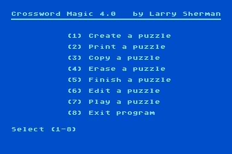 Crossword Magic