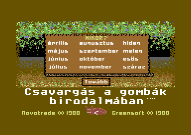Csavargás a gombák birodalmában