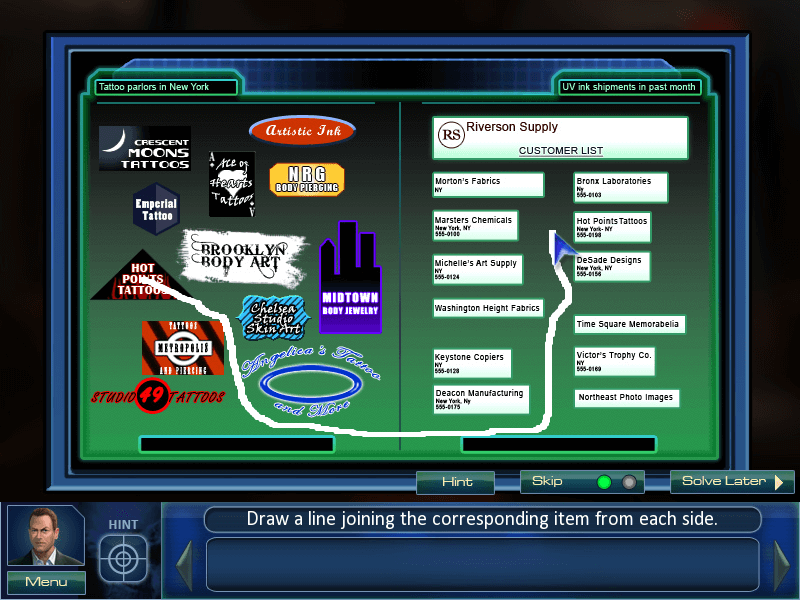 CSI: NY - The Game
