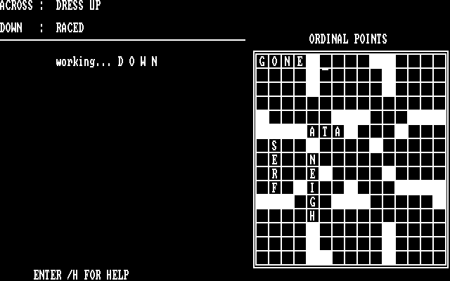 Daily Crossword