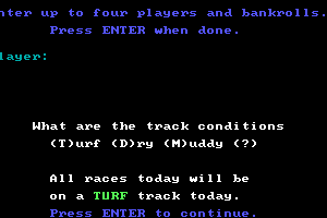 Daily Double Horse Racing