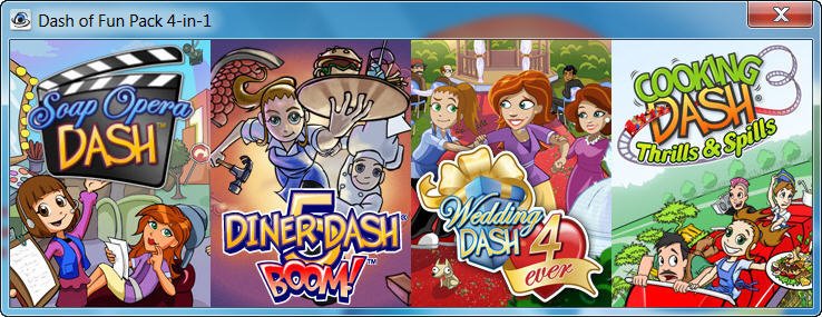 Dash of Fun Pack 4-in-1