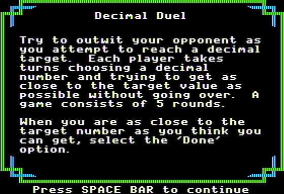 Decimal Concepts