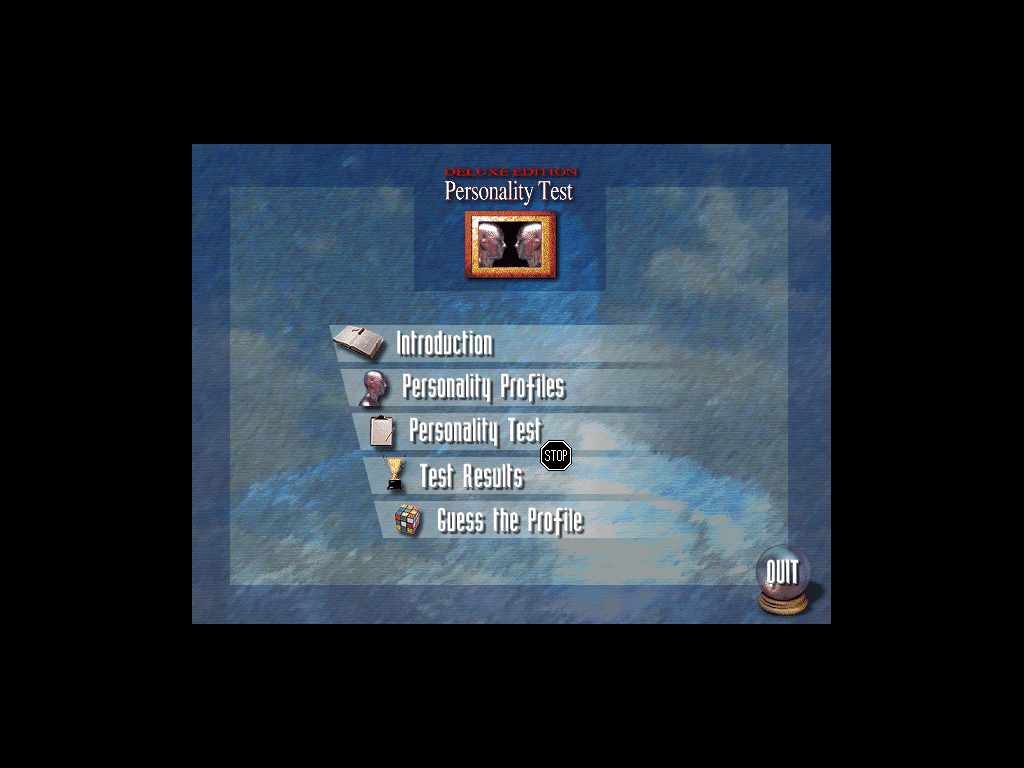 Deluxe Edition Personality Test