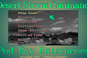 Desert Storm Command Deluxe