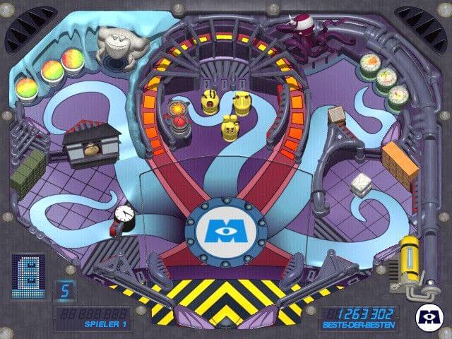 Disney•Pixar's Monsters Inc.: Pinball Panic Mini Game