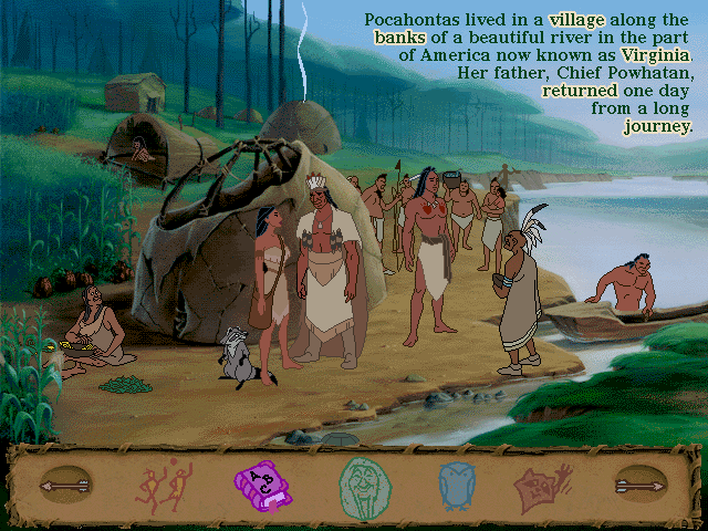 Disney's Animated Storybook: Pocahontas
