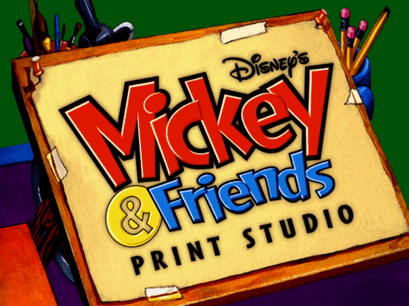 Disney's Mickey & Friends Print Studio