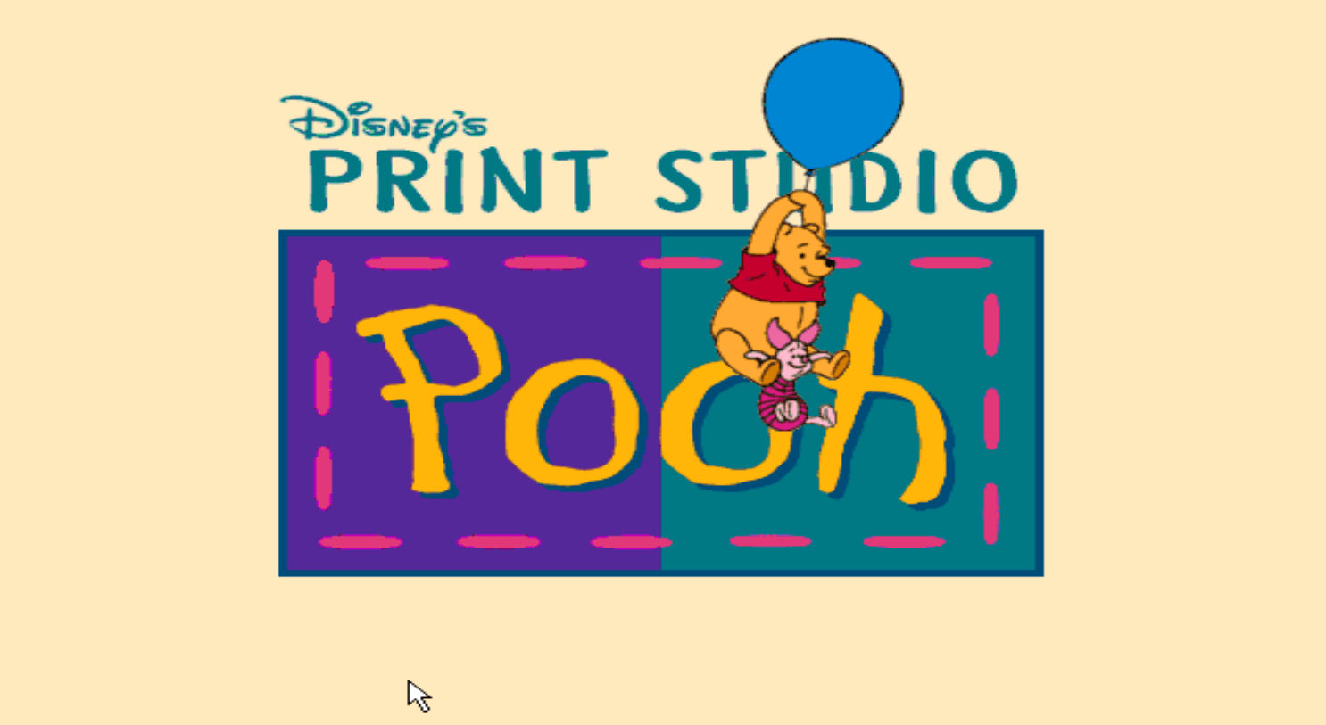 Disney's Print Studio: Pooh
