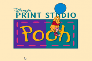 Disney's Print Studio: Pooh