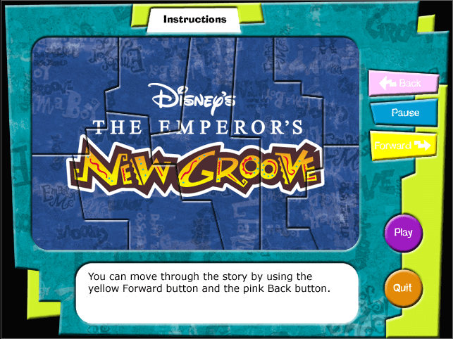 Disney's The Emperor's New Groove: Read-Along CD-ROM