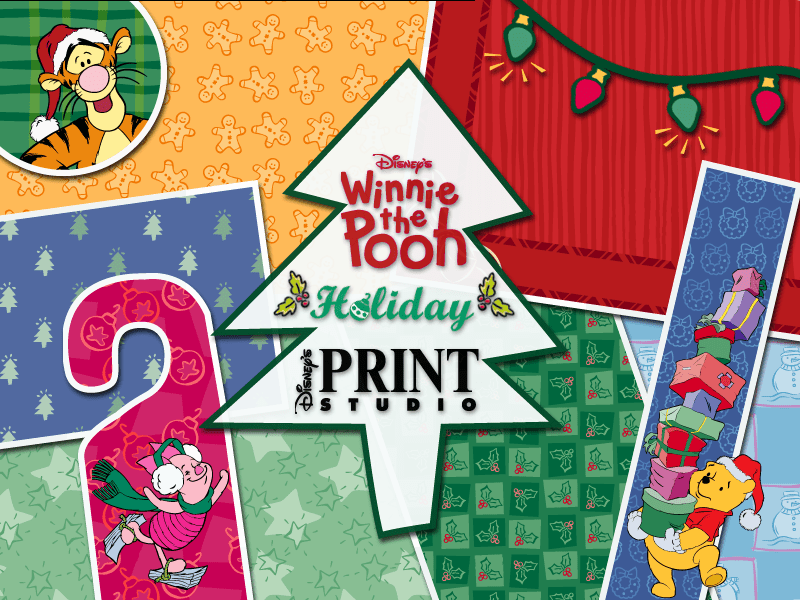 Disney's Winnie the Pooh Holiday Print Studio