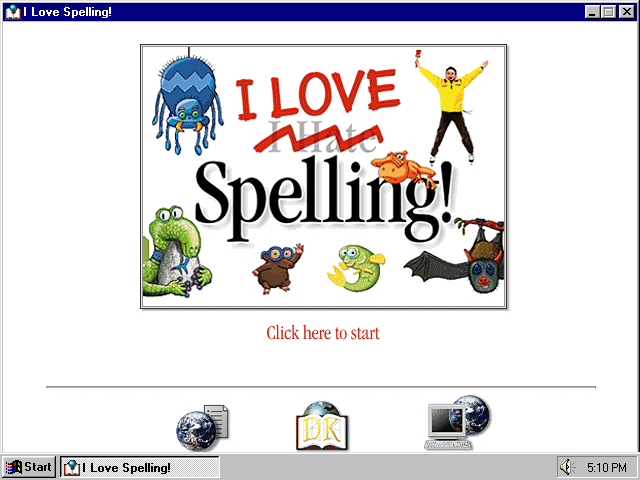 DK I Love Spelling