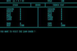 Drug Wars: A Game Based on the New York Drug Market
