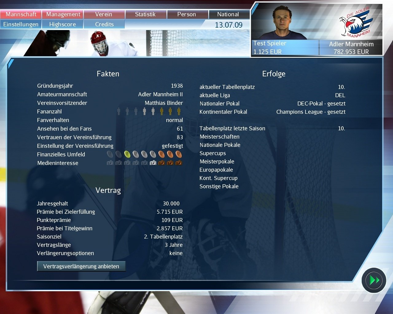 Eishockey Manager 2009