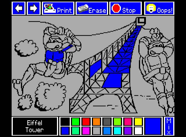 Electric Crayon Deluxe: Teenage Mutant Ninja Turtles: World Tour